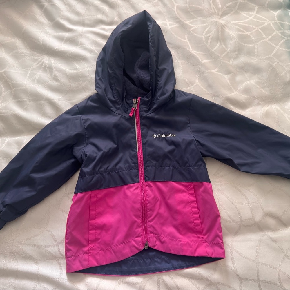 Columbia Rain Jacket size 2T